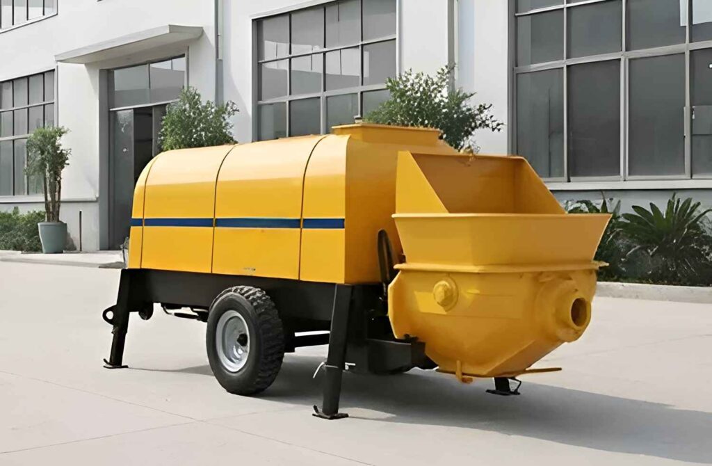 compact concrete batching plant(pump load)