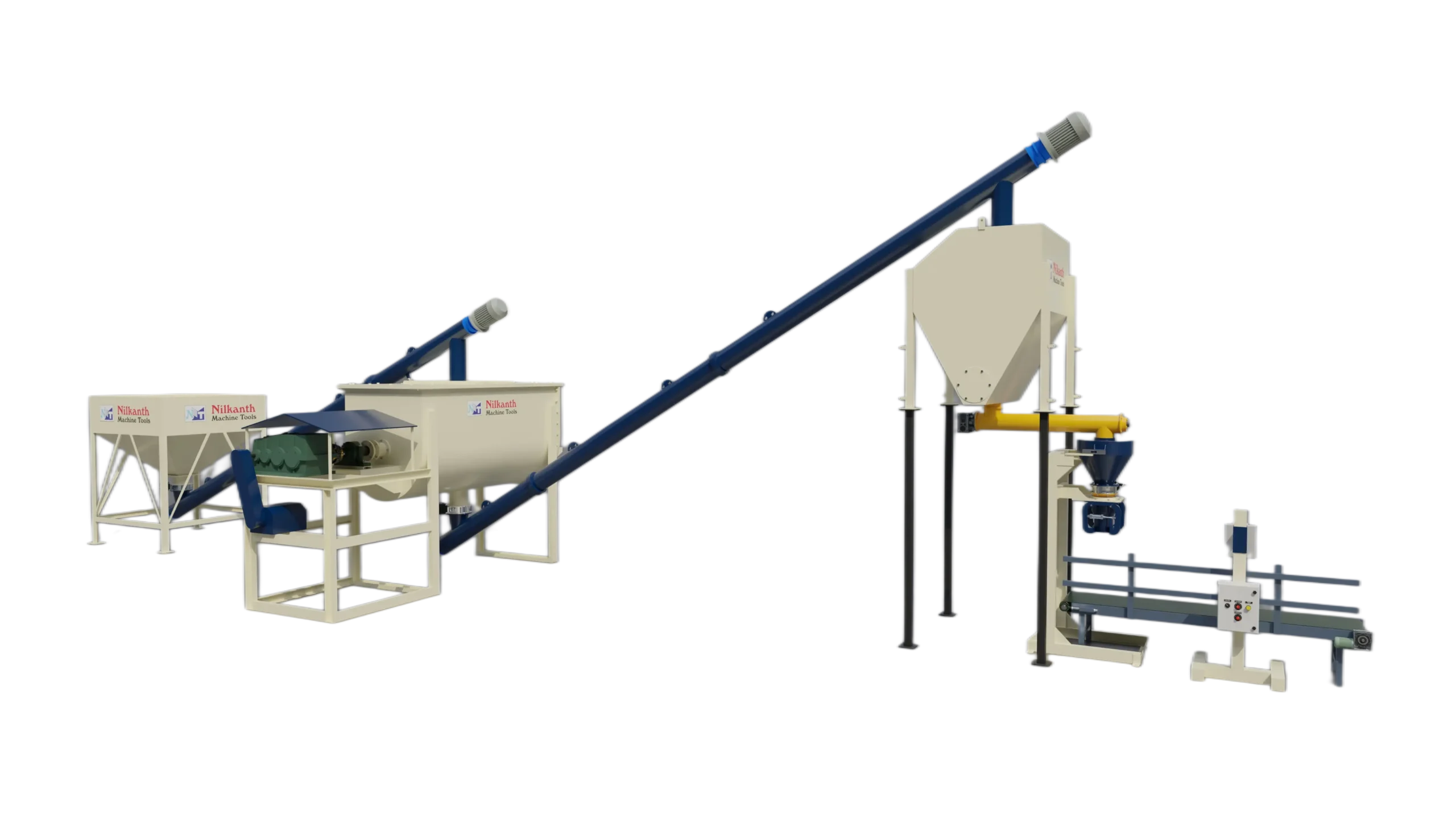 Semi Automatic Dry Mix Mortar Plant (2 Tph To 10 Tph)
