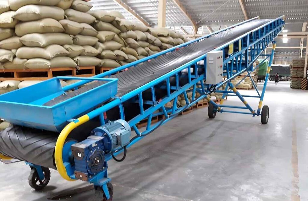 mobile belt conveyor